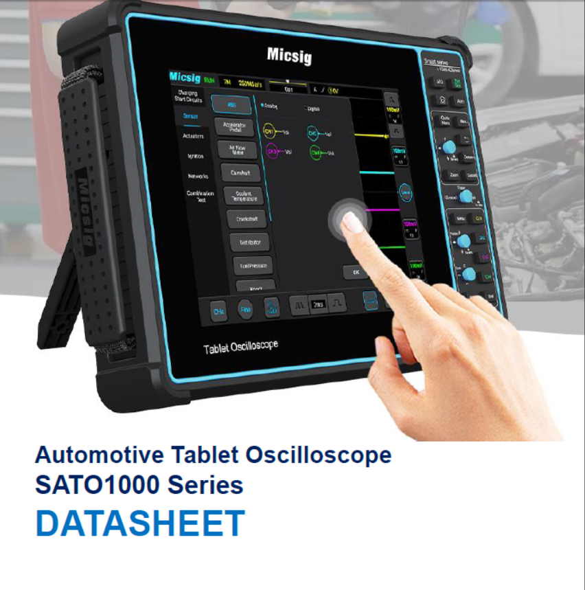 Datasheet - Automotive Oscilloscope SATO Series