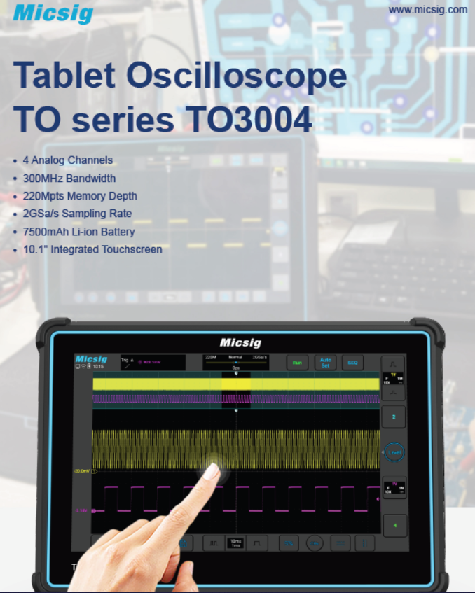 Datasheet - GEN 4 Tablet Oscilloscope TO Series