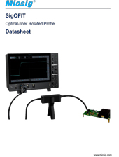 SigOFIT optical-fiber isolated probe Datasheet
