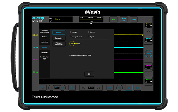 Supports Measurement for All Vehicle Electronic Projects