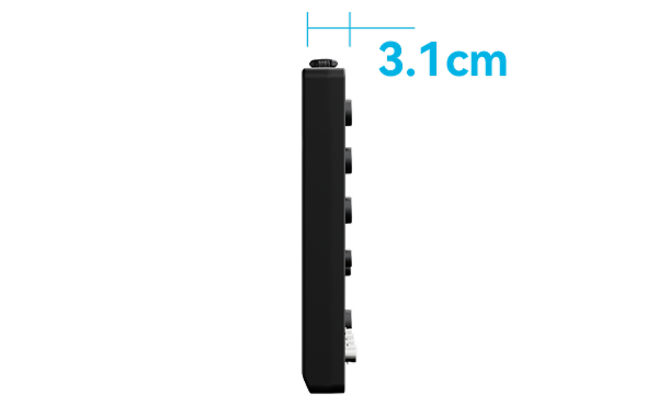 Ultra-thin 3.1cm Body