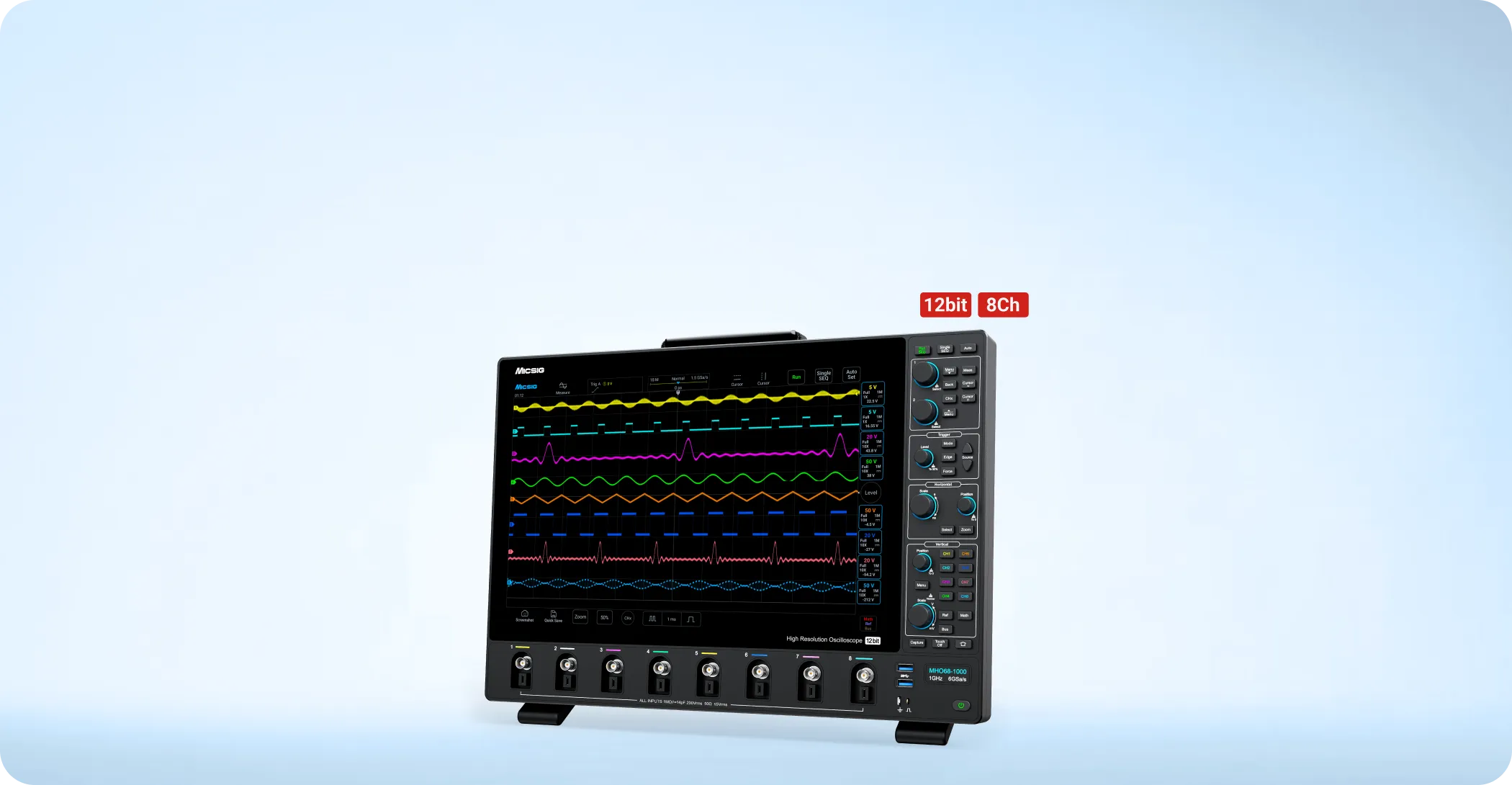 High Resolution Oscilloscope