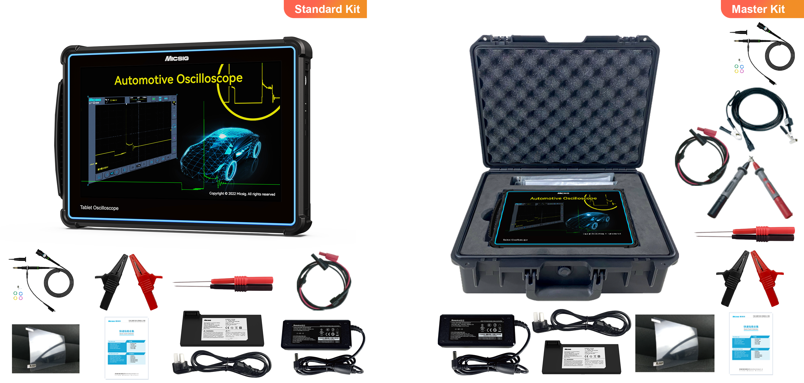 Professional Accessories: Twin Package Options