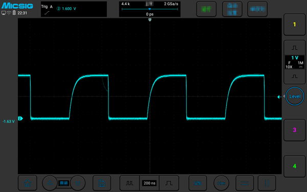 High Waveform Capture Rate