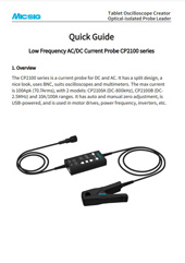 Quick Guide -AC pcecurent Probe CP2100 series