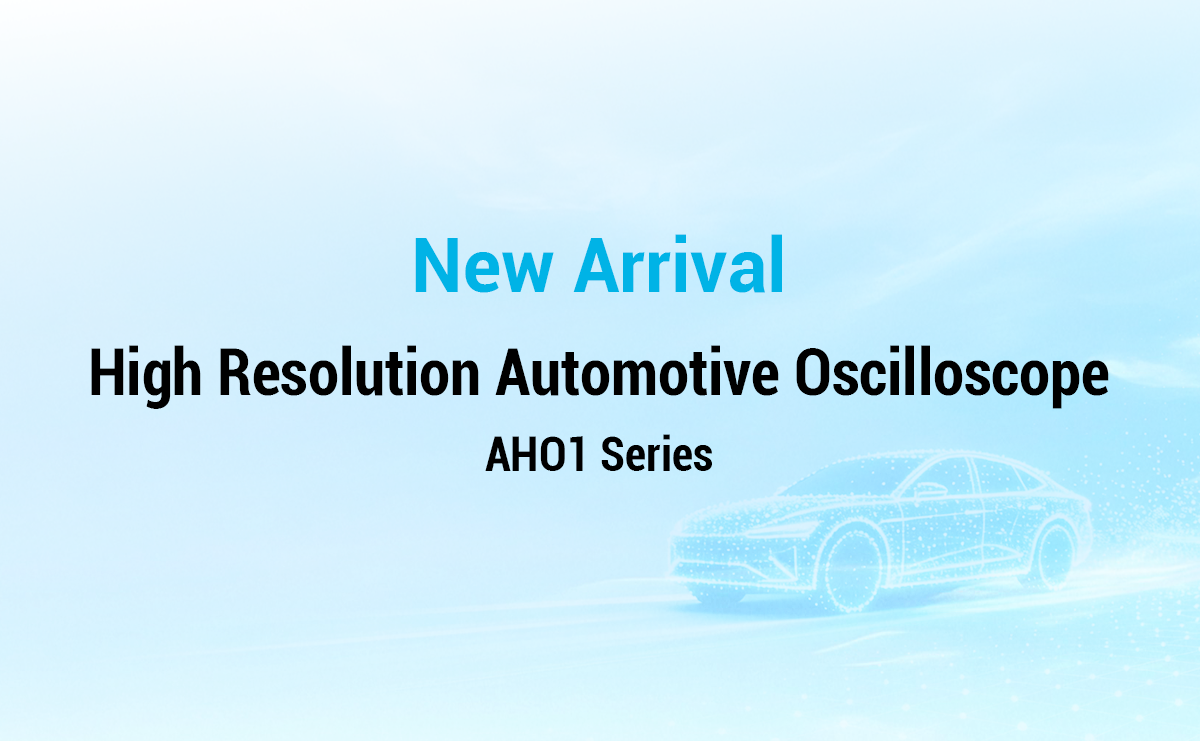 Portable and Professional | 12-bit Hardcore High Precision | The Micsig AHO1 Series Automotive Oscilloscope Officially Launched!