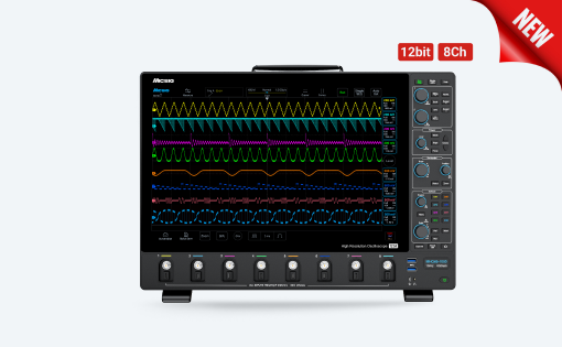 New Product Launch | Micsig High-Precision 8-Channel Oscilloscope, MHO‑6 Series: The All‑Inclusive Solution for Power Electronics Testing!