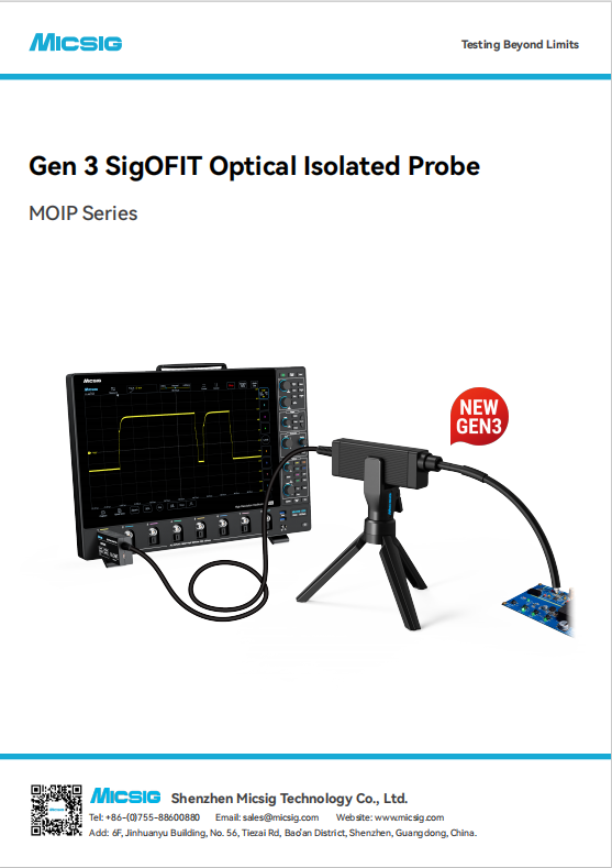 Product Introduction-SigOFIT Gen3 optical-fiber isolated probe