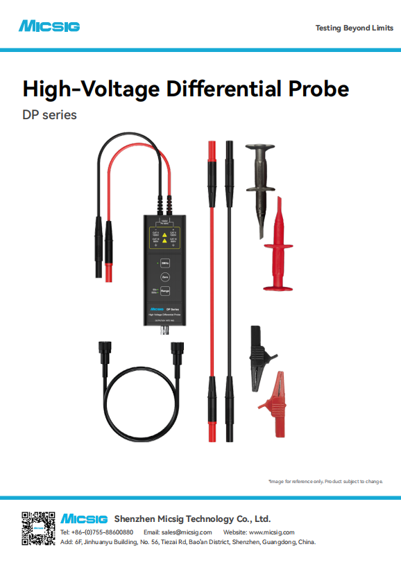 Brochure - DP series high-voltage differential probe