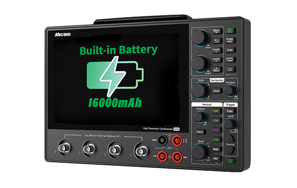 Built-in Battery for Ultimate Portability