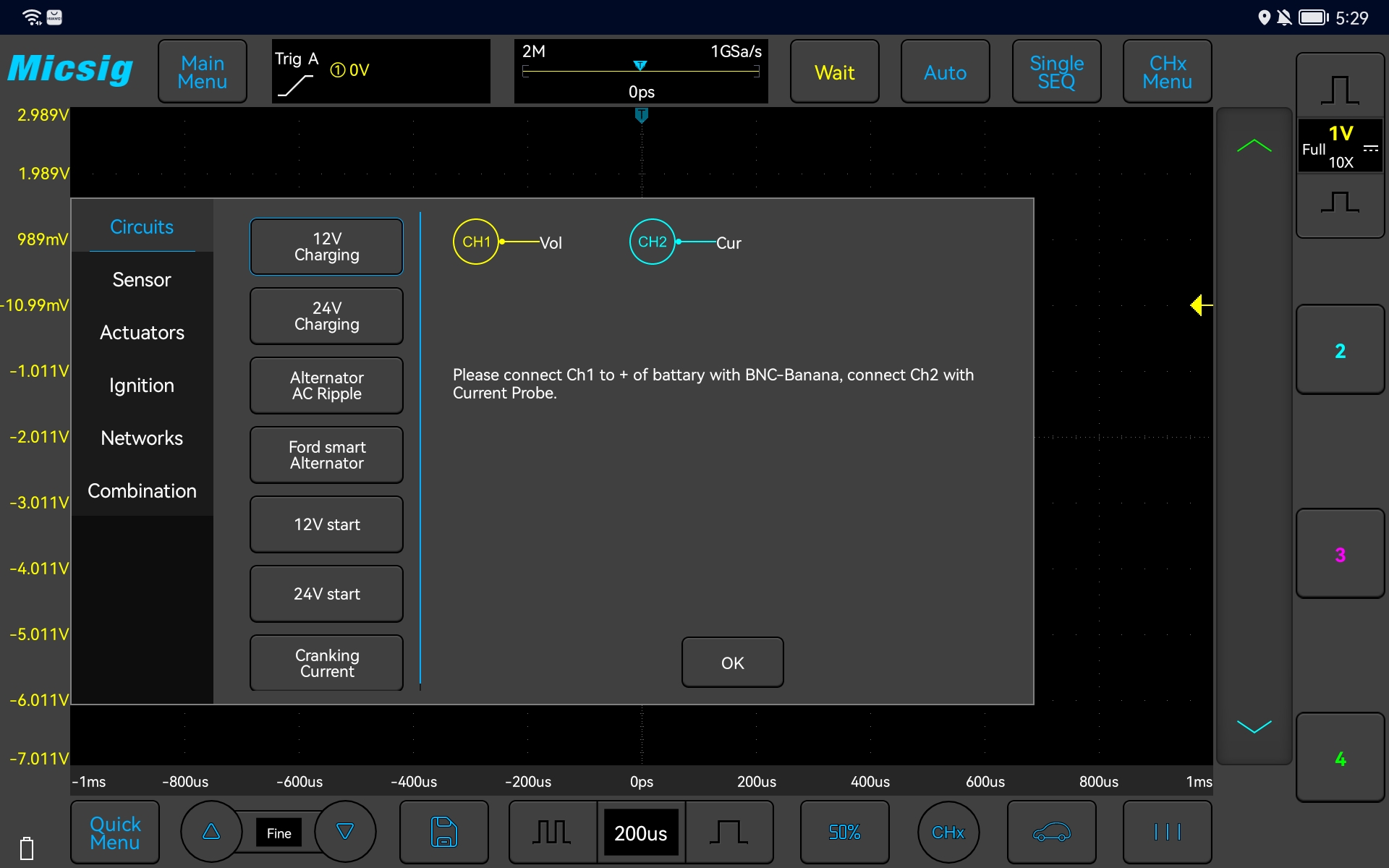 Automotive Oscilloscope VATO Series