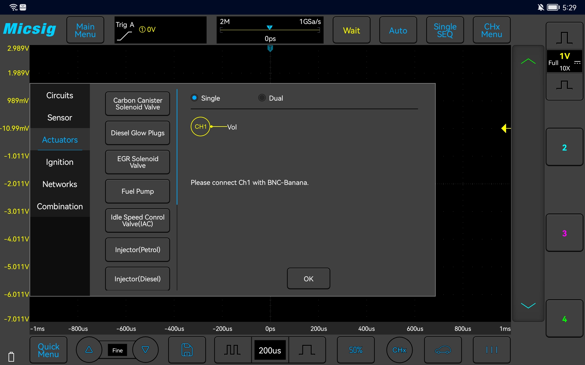 Automotive Oscilloscope VATO Series