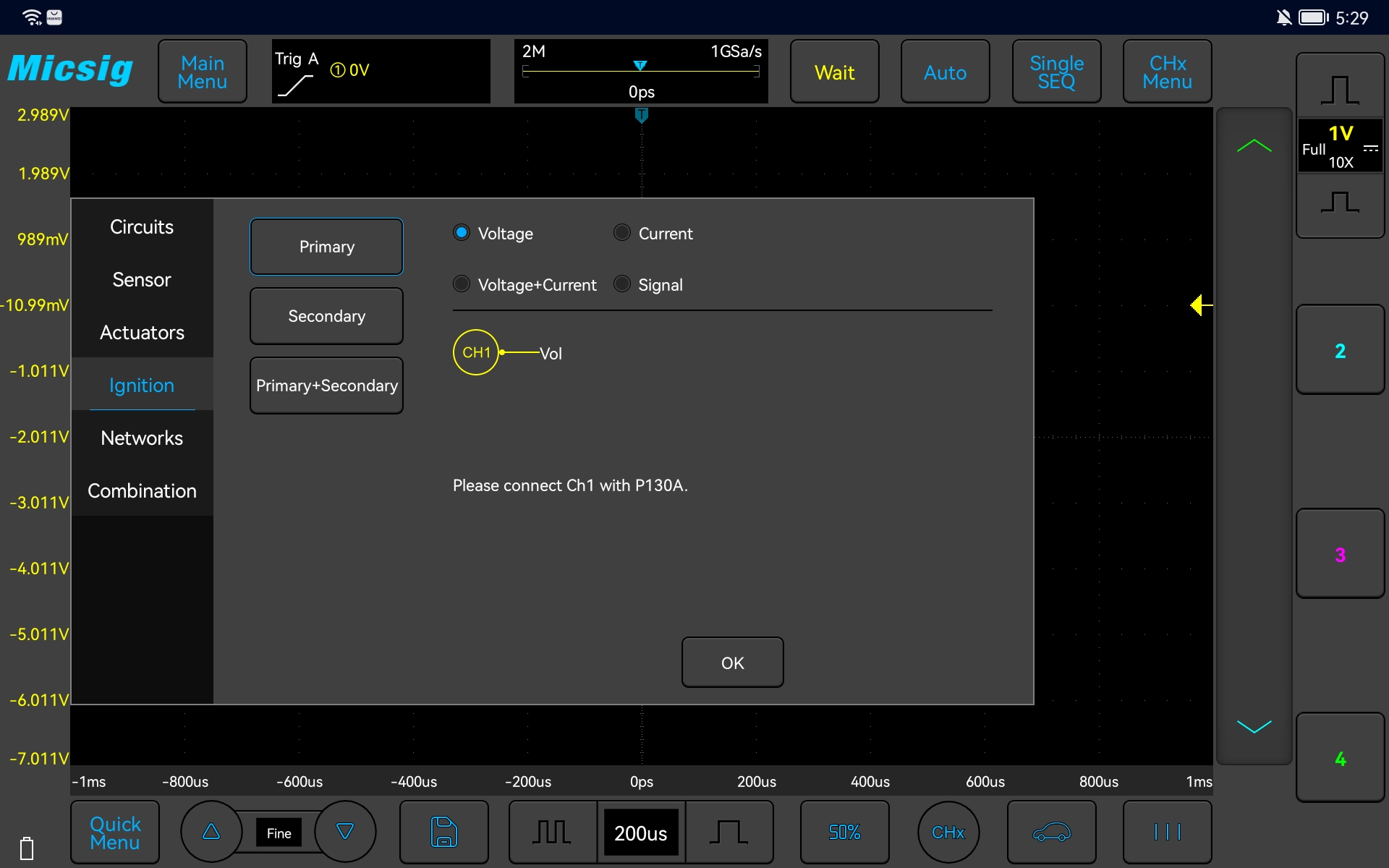 Automotive Oscilloscope VATO Series