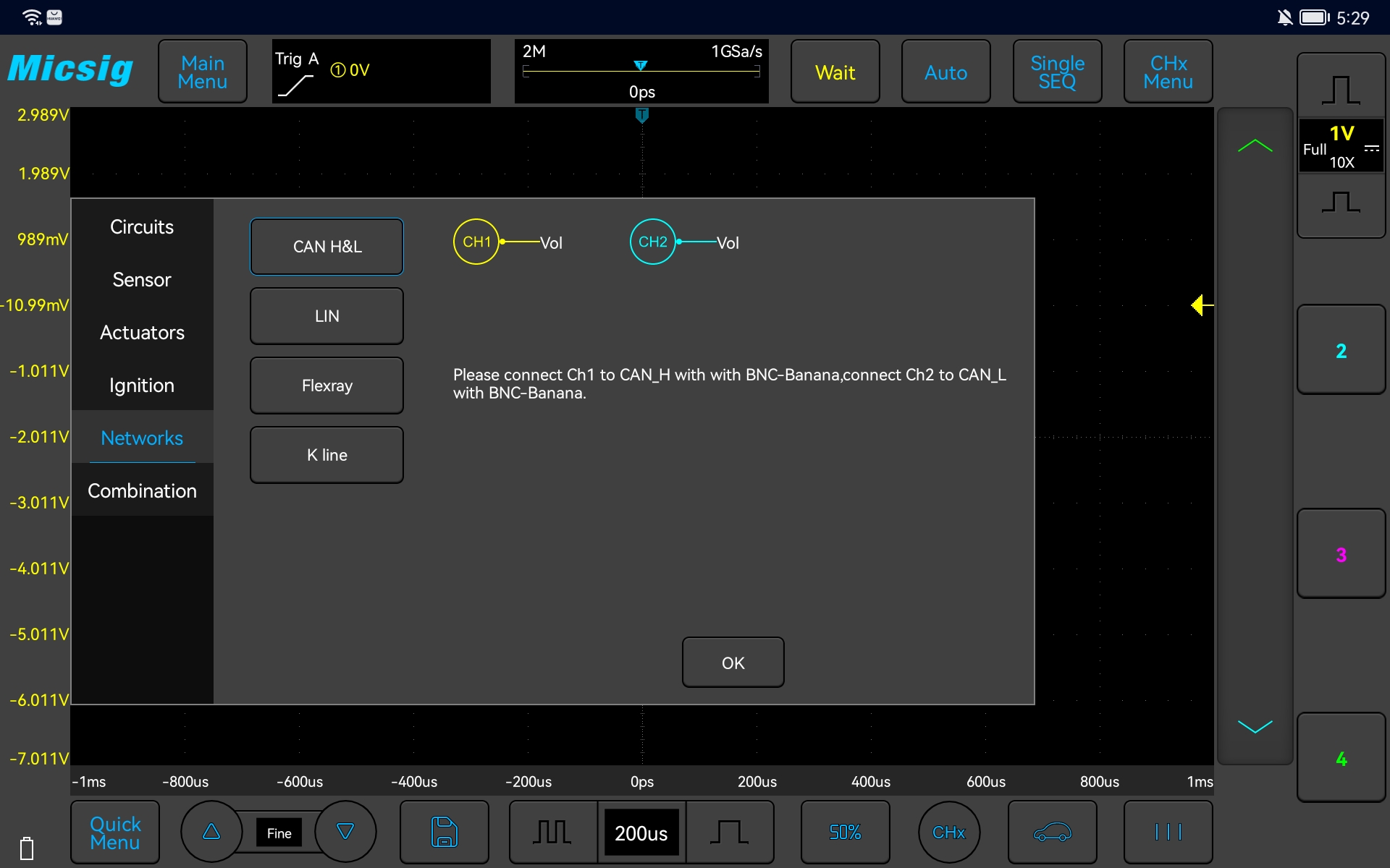 Automotive Oscilloscope VATO Series