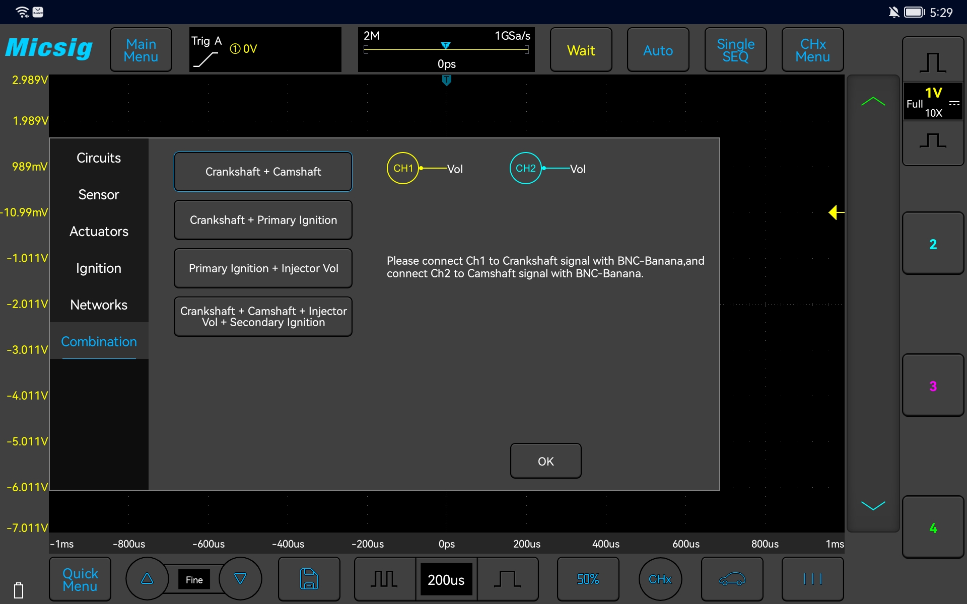 Automotive Oscilloscope VATO Series