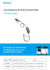Brochure - Low Frequency AC/DC Current Probe CP2100 series