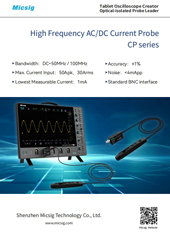 Brochure - *New High-frequency AC DC Current Probe