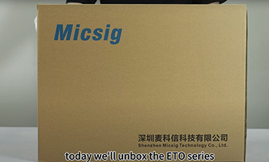 Micsig Tablet Oscilloscope ETO Series Unboxing, 14" full touch display, 1920 x 1200 resolution