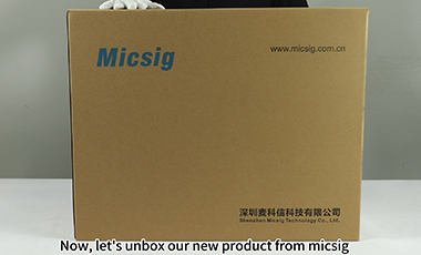 Micsig MHO High Resolution Oscilloscope 3 Series Unboxing