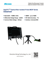 Datasheet - SigOFIT optical-fiber isolated probe