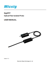 SigOFIT optical-fiber isolated probe User Manual