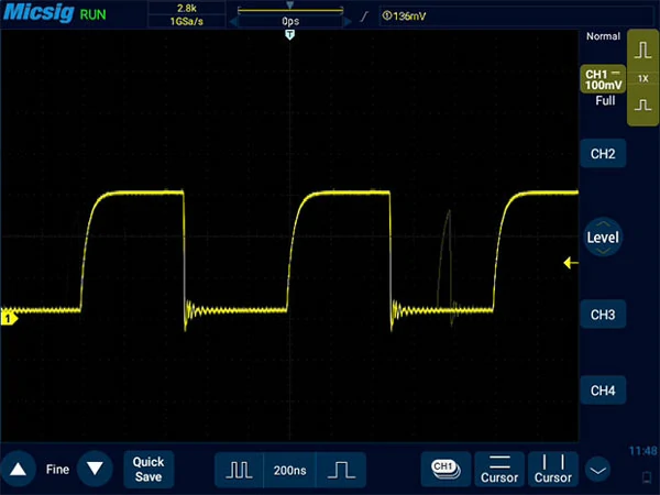 waveform capture rate