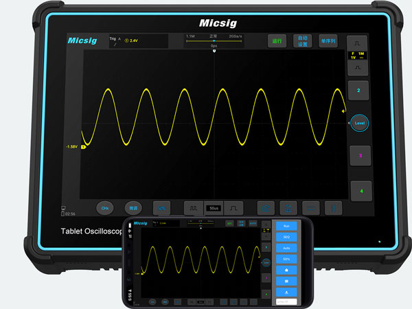 Oscilloscope upper computer