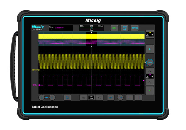 Deep storage oscilloscope