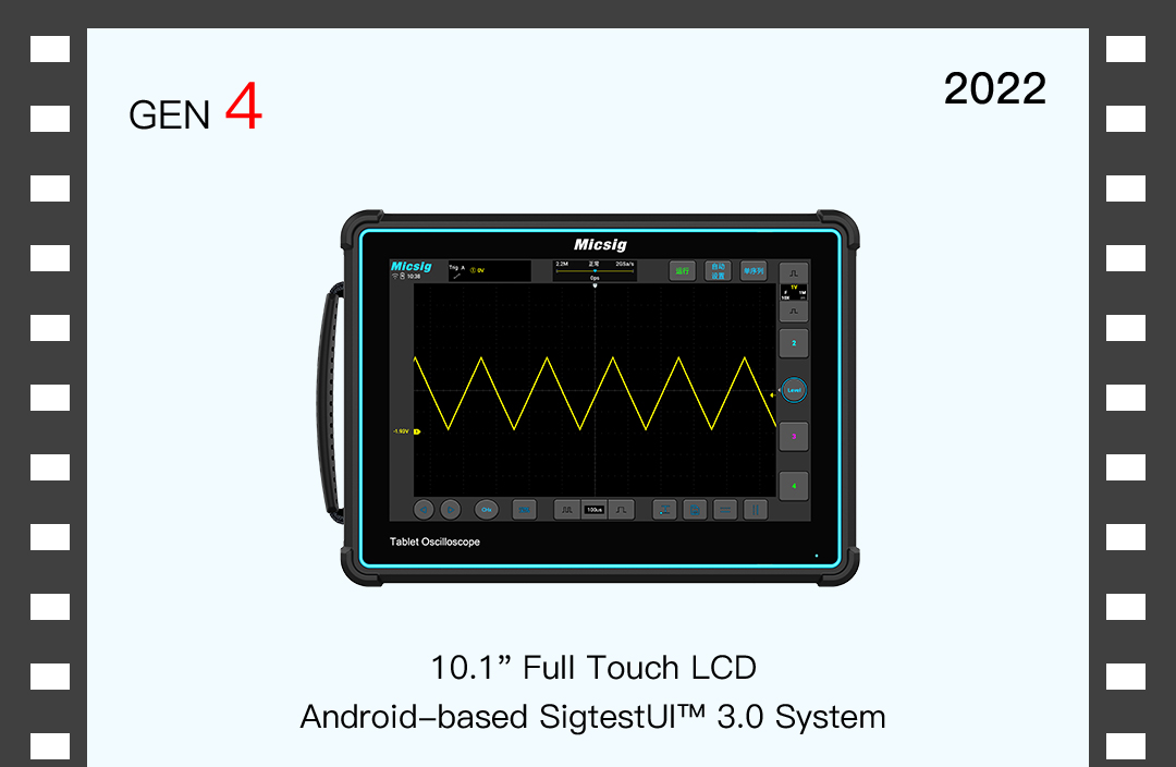 Micsig GEN 4 Tablet Oscilloscope TO Series