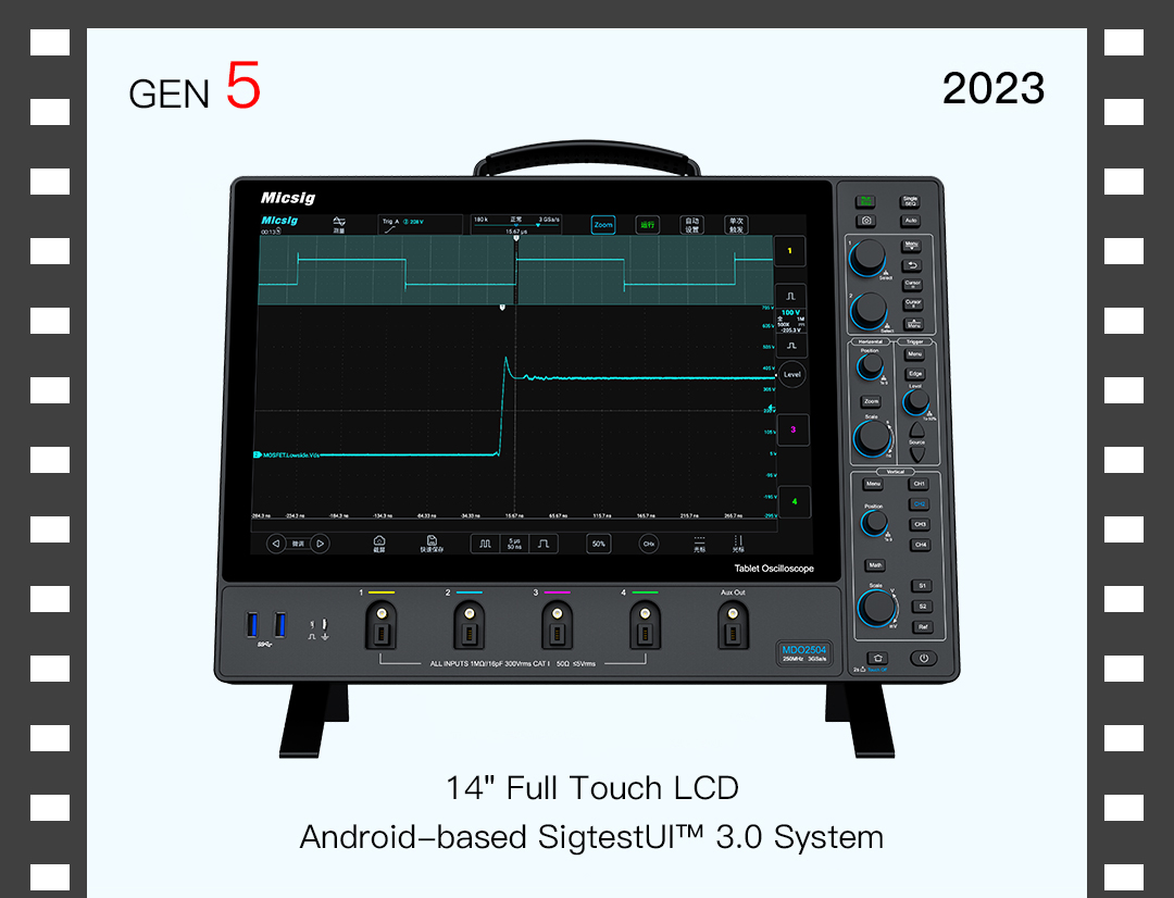 GEN 5 Digital Oscilloscope MDO Series