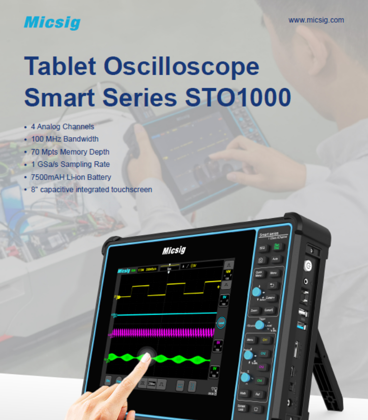 Datasheet - Tablet Oscilloscope Smart Series